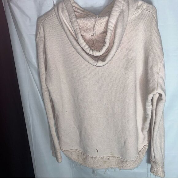 Cape May Cream Hooded Sweatshirt Womens Small - Picture 4 of 6